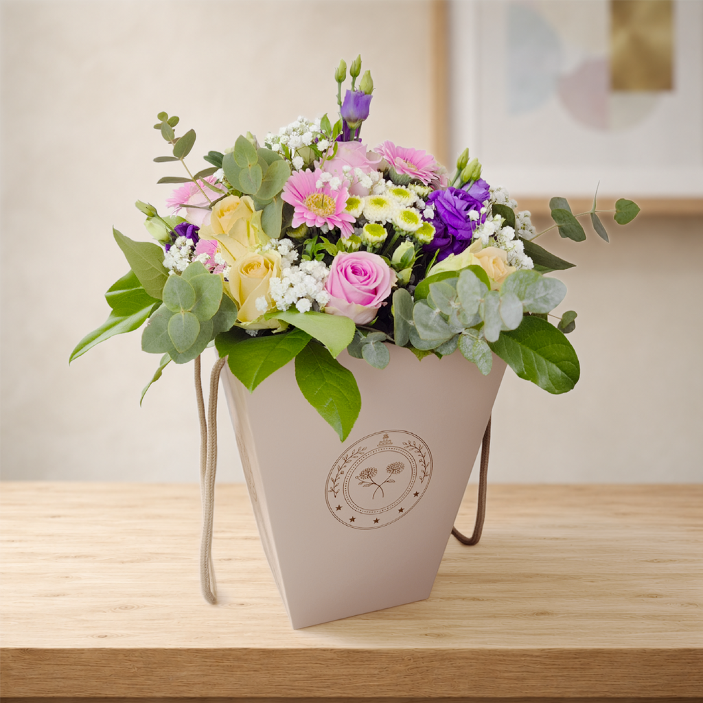 Premium Flora Bag – Standard Beige [50 sets]