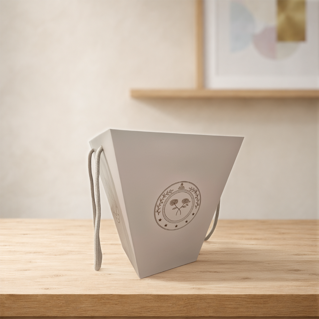 Premium Flora Bag – Standard Beige [50 sets]