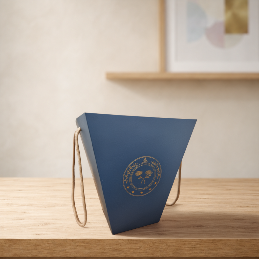 Premium Flora Bag – Standard Navy Blue [50 sets]
