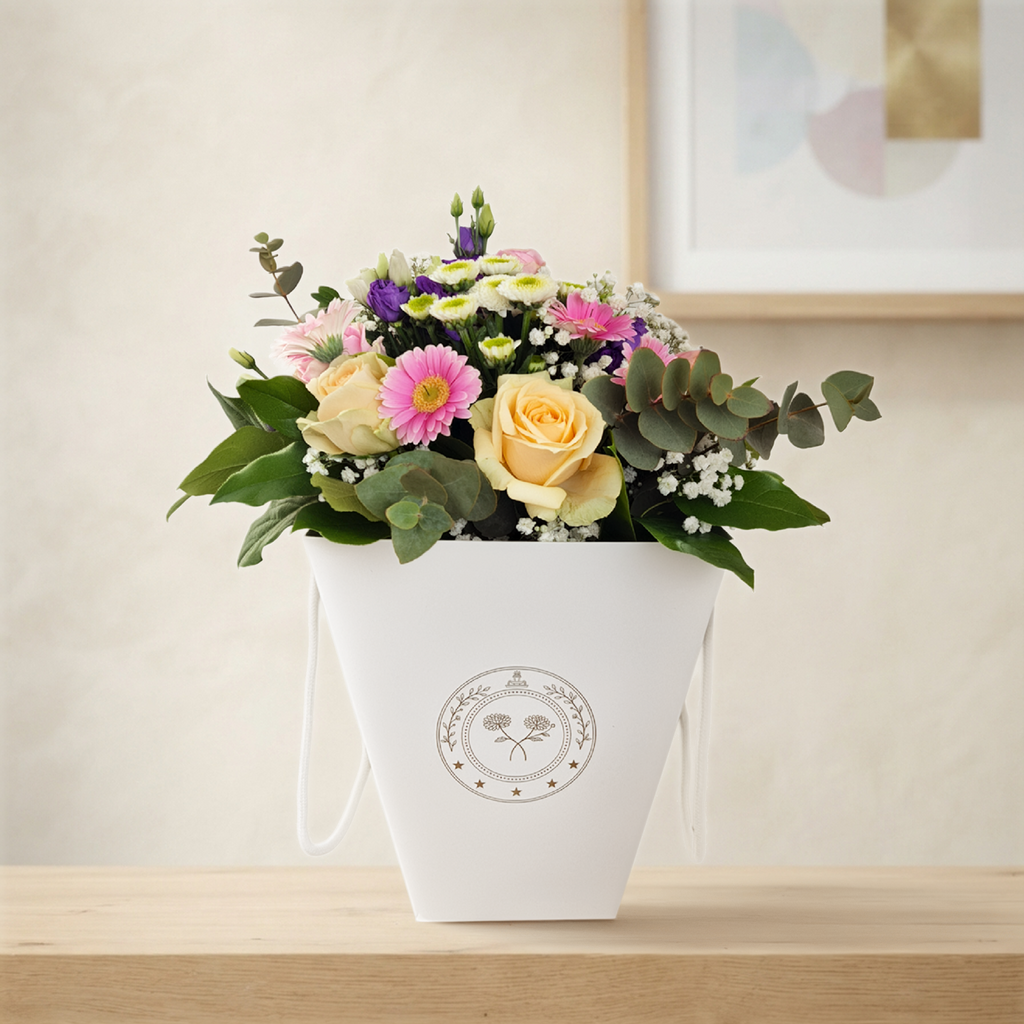 Premium Flora Bag – Standard White [50 sets]