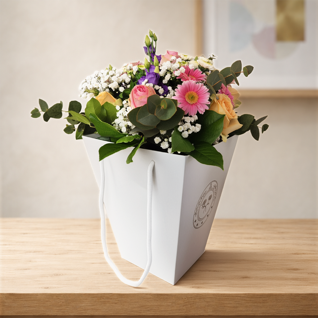Premium Flora Bag – Standard White [50 sets]